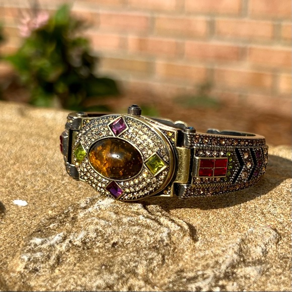 Heidi Daus Art Deco Watch Bracelet - Picture 4 of 10
